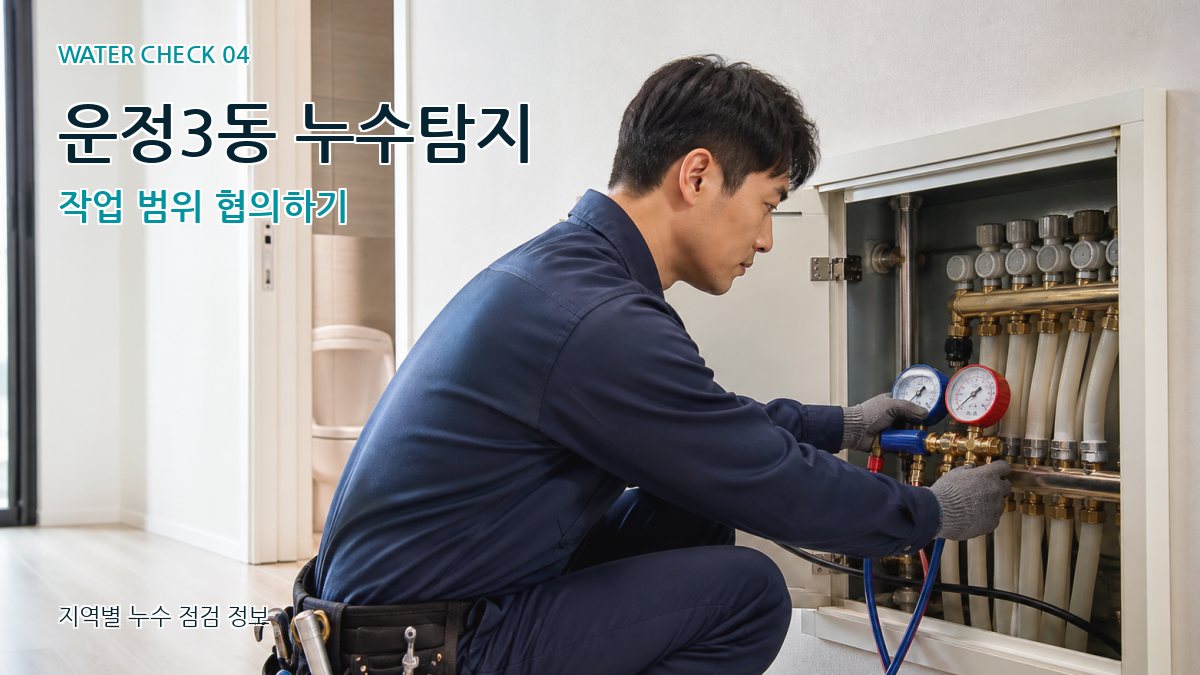 운정3동 누수탐지 누수탐지 이미지