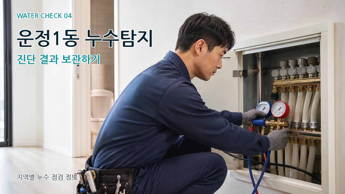 운정1동 누수탐지 누수탐지 이미지